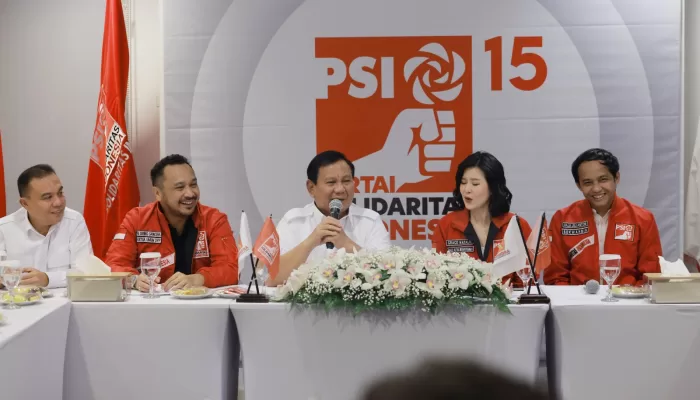 Prabowo Kunjungi PSI, Grace Natalie: Tanda Dukungan Jokowi Semakin Terlihat