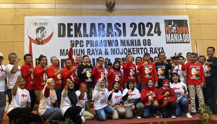 Teriakan “2024 Prabowo Presiden Mengglegar”