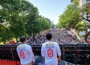 Jalan Sehat Gerindra di Makasssar Banjir Peserta,Iwan Darmawan: Bentuk Sosialisasi Prabowo -Gibran 