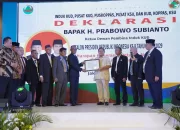 Prabowo Terima Deklarasi Dukungan Jaringan Induk KUD