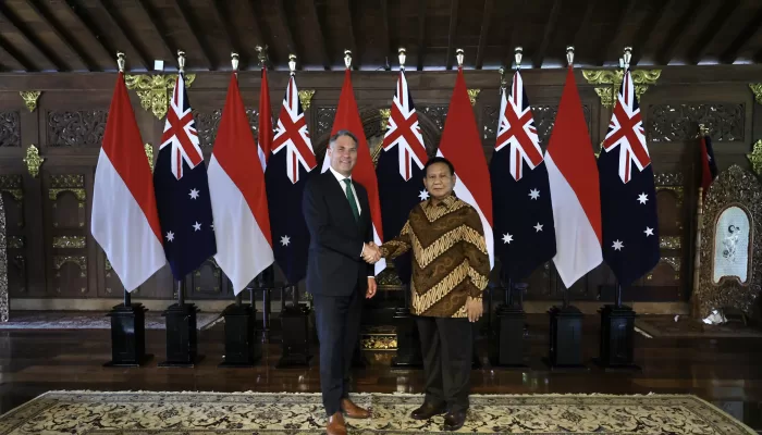 Prabowo Sambut Hangat Menhan Australia di Hambalang, Perkuat Kemitraan Pertahanan