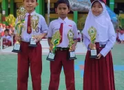 Tiga Siswa SDN 7 Salotungo Berjaya di Kompetisi Duta Lingkungan Hidup 2023