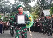 Kabintaldam XIV – Hasanuddin Pimpin Upacara Pemakaman Militer Anggota TNI di Gattareng Toa 
