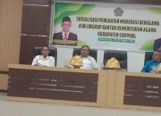 Penguatan Moderasi Beragama, 341 ASN Kemenag Soppeng Ikuti Sosialisasi 