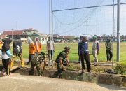 Semangat Gotong Royong, Koramil Marioriawa  Gelar Karya Bhakti  Bersama Masyarkat
