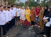 Sehari Baznas Soppeng Saluran Bantuan  Korban Kebakaran di Dua Tempat