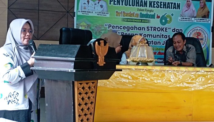 Peringati HKN, Dinkes dan RSUD La Temmamala Gelar Penyuluhan Pencegahan Stroke dan Kesehatan Jiwa