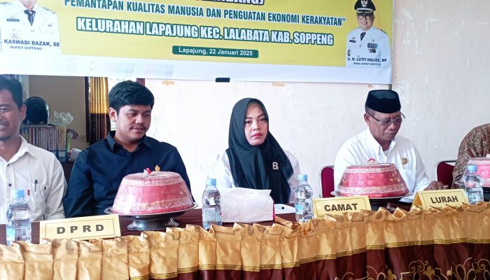 Musrenbang Kelurahan Lapajung Bahas Usulan Pembangunan Prioritas