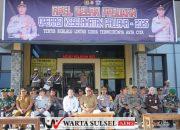 Wabup Soppeng Hadiri Apel Gelar Pasukan Operasi Keselamatan Pallawa 2025
