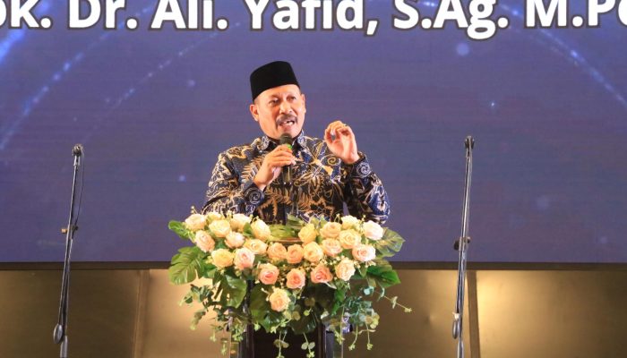 Hadiri Natal Oikumene, Kakanwil Kemenag Sulsel Tegaskan Pentingnya Persaudaraan dan Kerukunan