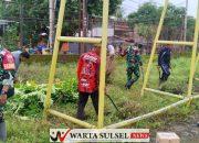 Menjaga Lingkungan yang Bersih dan Sehat, Pemdes Donri-Donri Gelar Kerja Bakti 