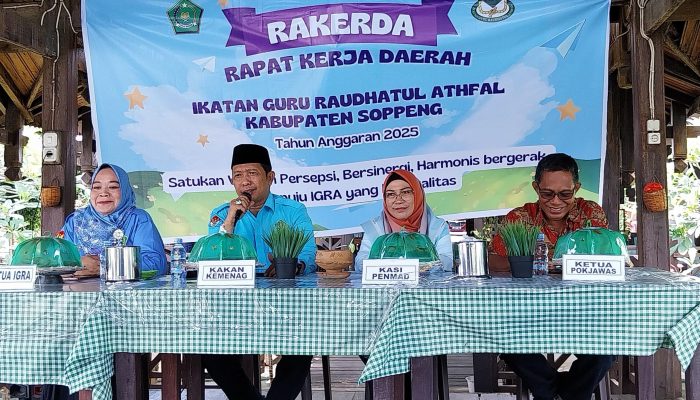 IGRA Soppeng Gelar Rakerda, H. Afdal Sampaikan Prinsip Manajemen Organisasi