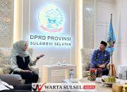 Kakanwil Kemenag Sulsel Boyong Pejabatnya Temui Ketua DPRD Sulsel 