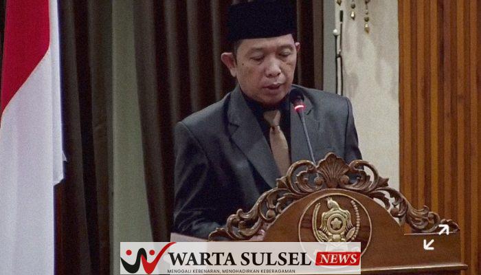 Kakan Kemenag Soppeng Didapuk Pimpin Doa Rapat Paripurna HJS 764