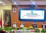 Kakan Kemenag Soppeng Didapuk Pimpin Doa Rapat Paripurna DPRD