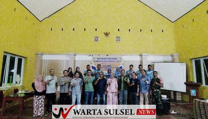 Jalankan Instruksi Prabowo, Pemdes Barae Bentuk Koperasi Merah Putih