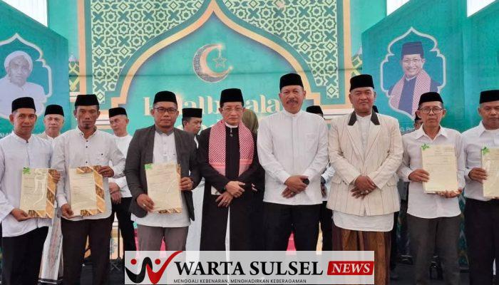 Halal Bihalal Ponpes As’adiyah Sengkang Sukses Digelar, Sejumlah Tokoh Penting Hadir