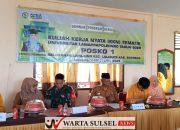 Mahasiswa KKN Unipol Posko 1 Kelurahan Lapajung Gelar Seminar Program Kerja