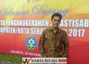 Andi Rusli Razak Dikukuhkan Jadi Ketua PWRI Kabupaten Soppeng 