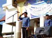 Wakil Bupati Soppeng Pimpin Upacara Hardiknas