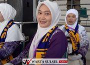 Berparas Cantik dan Anggun, Rismayanti CJH Termuda Kabupaten Soppeng 