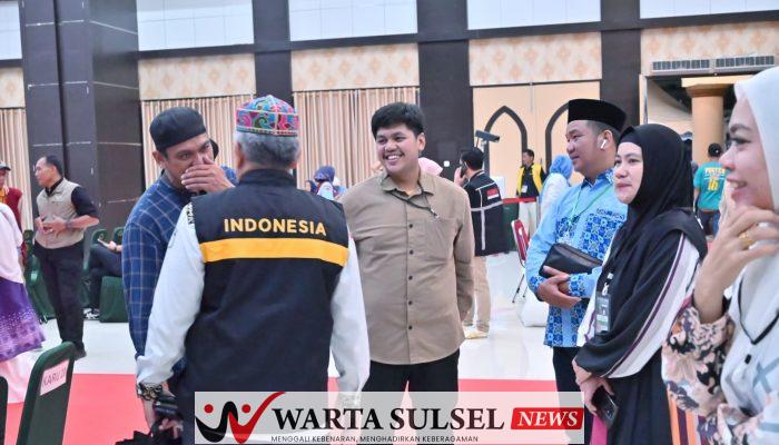 Ketua DPRD Soppeng Dampingi CJH Hingga Ke Asrama Haji 