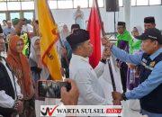 Bupati Wajo Resmi Lepas Jamaah Haji 2025, Ingatkan Jaga Nama Baik Daerah