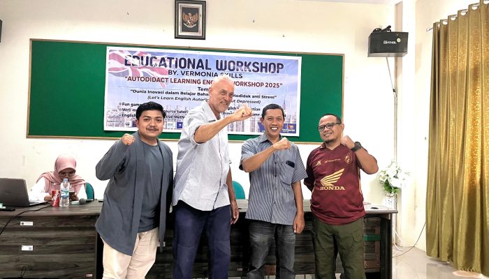 Hadirkan Native Speaker dari Belanda, MAN 1 Soppeng Gelar Workshop Bahasa Inggris Internasional 