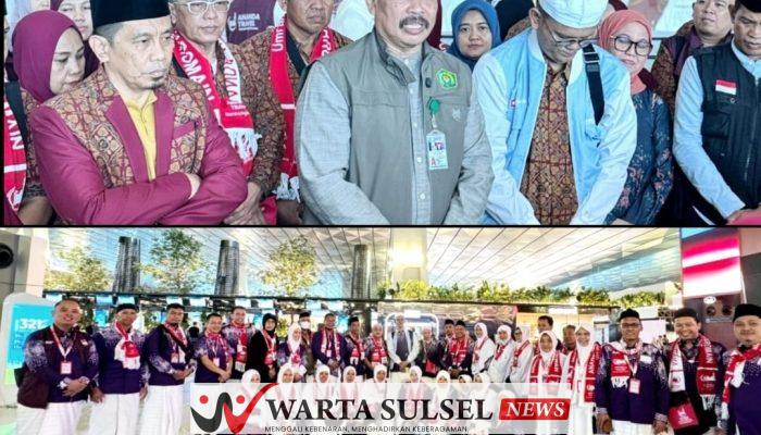 Kakanwil Kemenag Sulsel Lepas Jemaah Haji Khusus Ananda Haromain