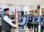 Hujan Deras Warnai Pelepasan Jemaah Haji Kabupaten Soppeng Dan Gowa 