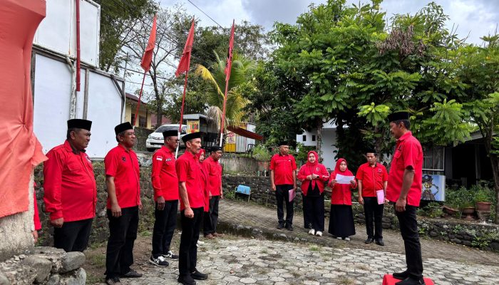 Berlangsung Khidmat, PDI Perjuangan Soppeng Gelar Upacara Peringatan Hari Lahir Pancasila 
