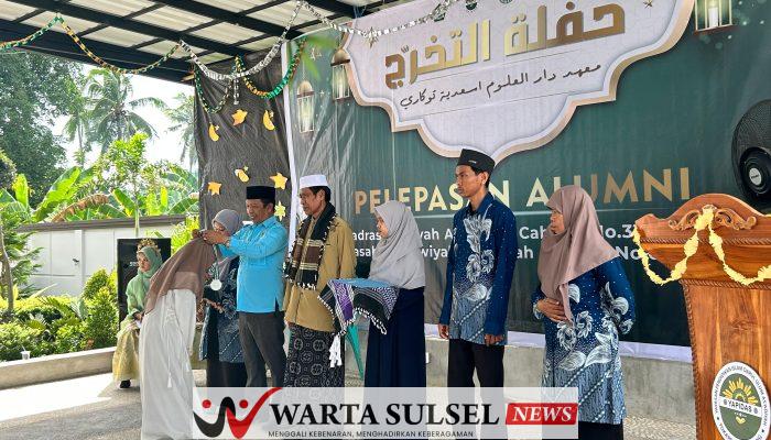 Baru Seumur Jagung Ponpes As’adiyah Tokare Sukses Gelar Pelepasan Santri 