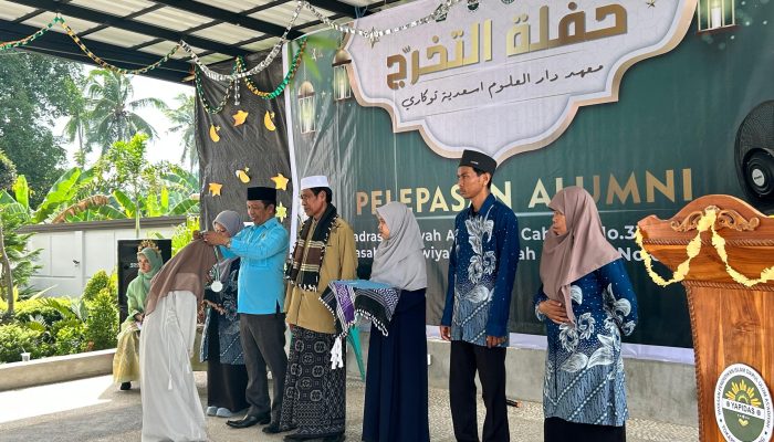 Baru Seumur Jagung Ponpes As’adiyah Tokare Sukses Gelar Pelepasan Santri 