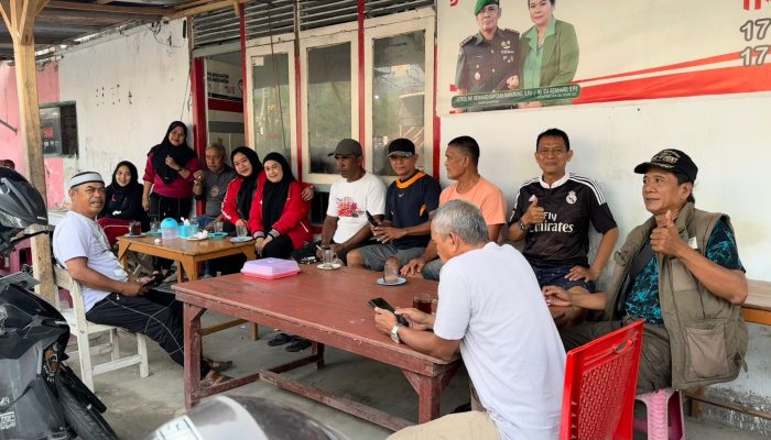 Manfaatkan Hari Libur, Andi Dewi Ayu Lestari Ngopi Bareng