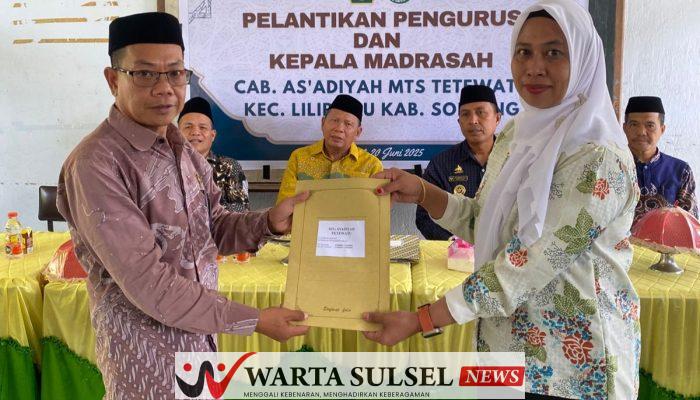 Nyaris Tutup, MTs As’adiyah Tetewatu Kembali Buka Lembaran Baru