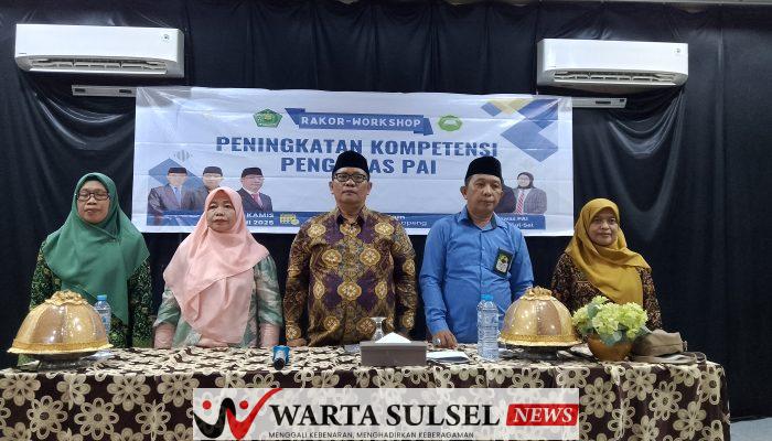 Pokjawas PAI Gelar Rakor dan Workshop di Kabupaten Soppeng 
