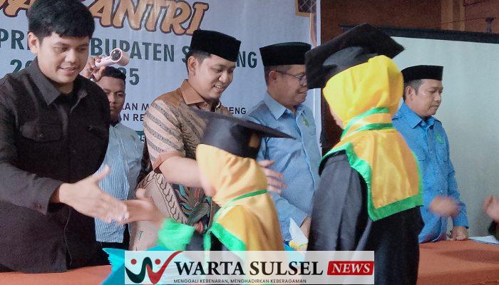 Sebanyak 366 Santri TK-TPA LPPTKA BKPRMI Soppeng di Wisuda 