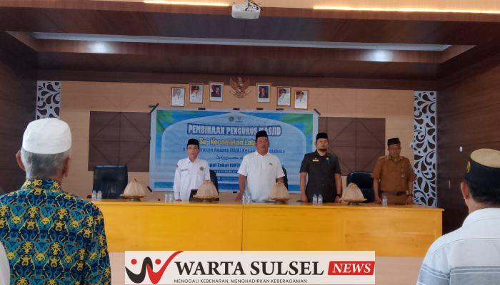 KUA Lalabata Kerja Sama Dengan UPZ Lalabata Gelar Pembinaan Pengurus Masjid