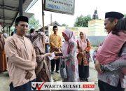 Peduli, Ponpes Yasrib Soppeng Kunjungi Santri Korban Kebakaran di Takalala