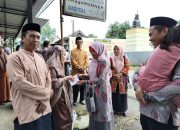 Peduli, Ponpes Yasrib Soppeng Kunjungi Santri Korban Kebakaran di Takalala