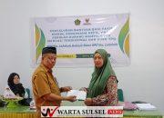 Fakir Miskin Hingga Guru Ngaji Tradisional di Kecamatan Lalabata Keciprat Bantuan dari UPZ