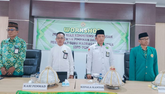 Workshop DPD PGMI Soppeng, Implementasi Kurikulum Cinta Melalui Pendekatan Deep E-Learning 
