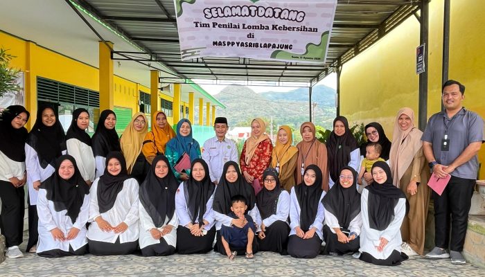 Pertahankan Juara, MAS Yasrib Lapajung Kembali Ikut Lomba Kebersihan Sekolah 