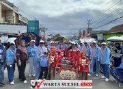 RA As’adiyah Lompulle Tampil Meriah di Karnaval HUT Ke-80 RI