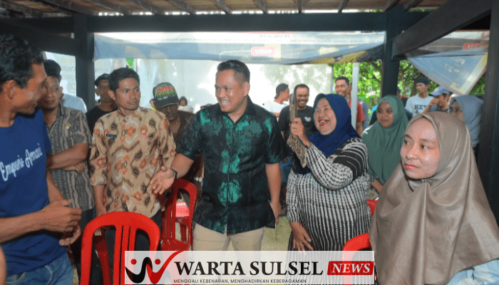Kunjungan Pengawasan di Kelurahan Doping, Wakil Ketua DPRD Sulsel Disambut Emak-emak 