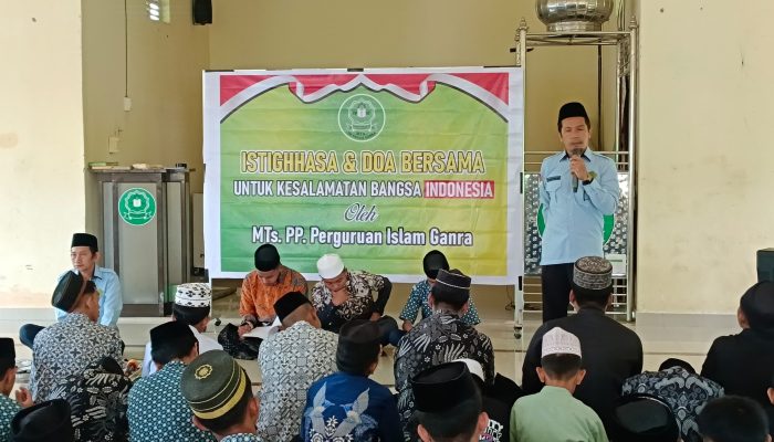MTs PP Pergis Ganra Gelar Istighosah Untuk Keselamatan dan Kedamaian Bangsa