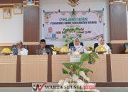 Lantik BKMT Kecamatan Ganra, Ketua BKMT Soppeng Minta Lebih Inovatif Makmurkan Masjid