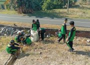 World Cleanup Day, MTs Ponpes Yasrib Gelar Aksi Bersih-bersih 