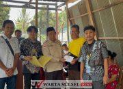 Gerak Cepat, Baznas Soppeng Bantu Korban Kebakaran di Desa Masing 