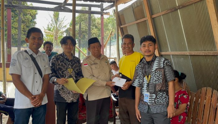 Gerak Cepat, Baznas Soppeng Bantu Korban Kebakaran di Desa Masing 